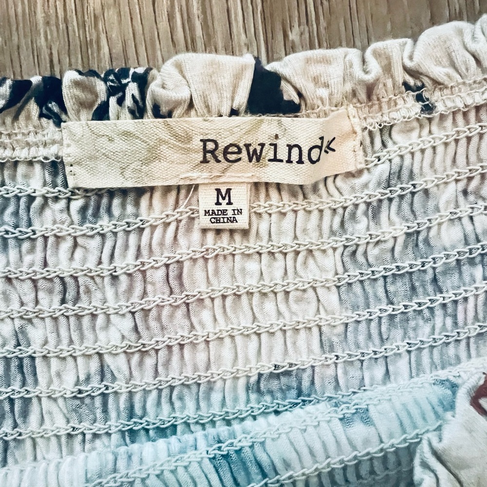 Rewind off shoulder mini dress size Medium - Picture 6 of 6